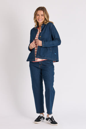 One Ten Willow Swing Jacket - Dark Denim