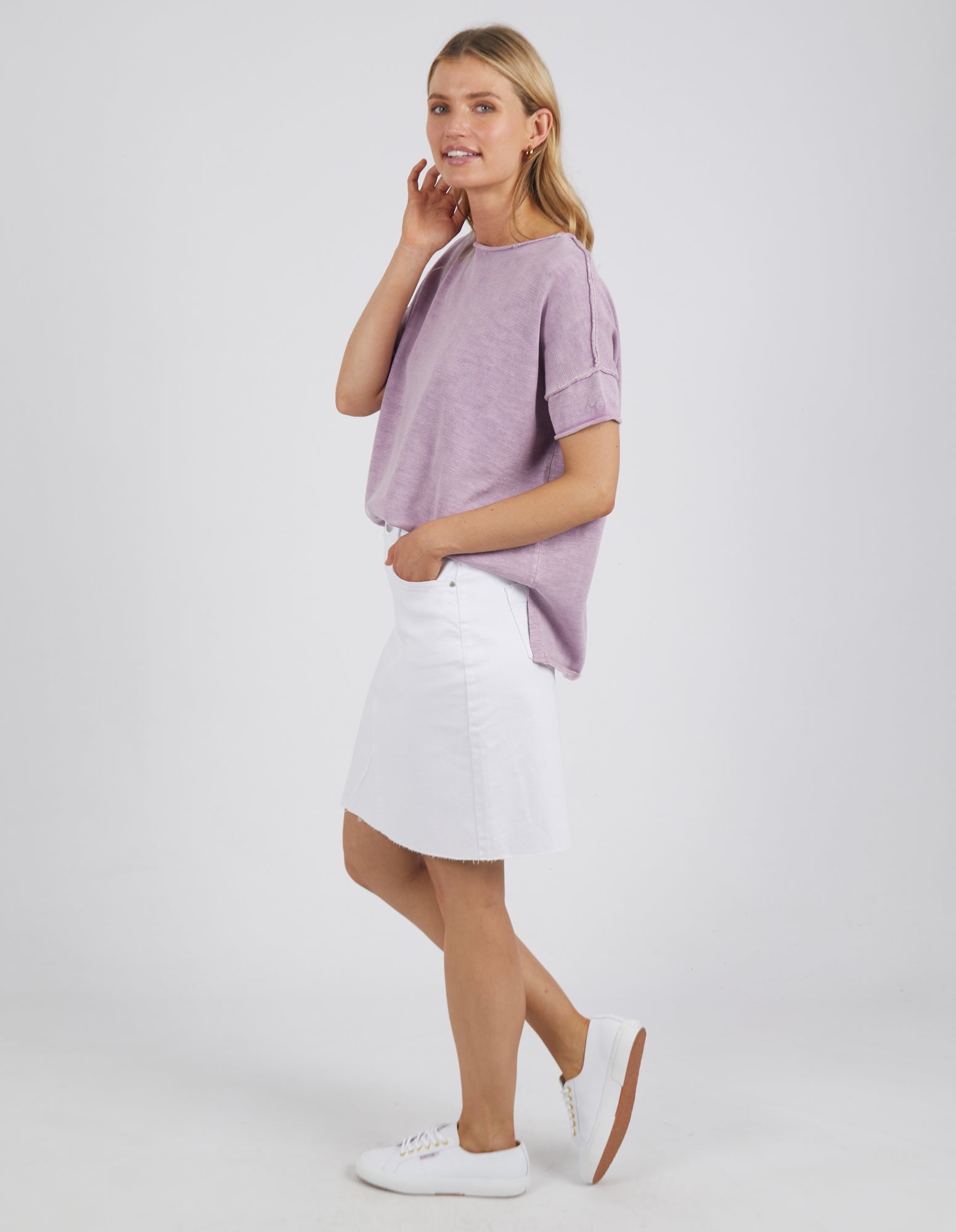 Foxwood Tahlia Tee - Lavender