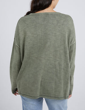 Foxwood Tahlia Long Sleeve Knit - Sage