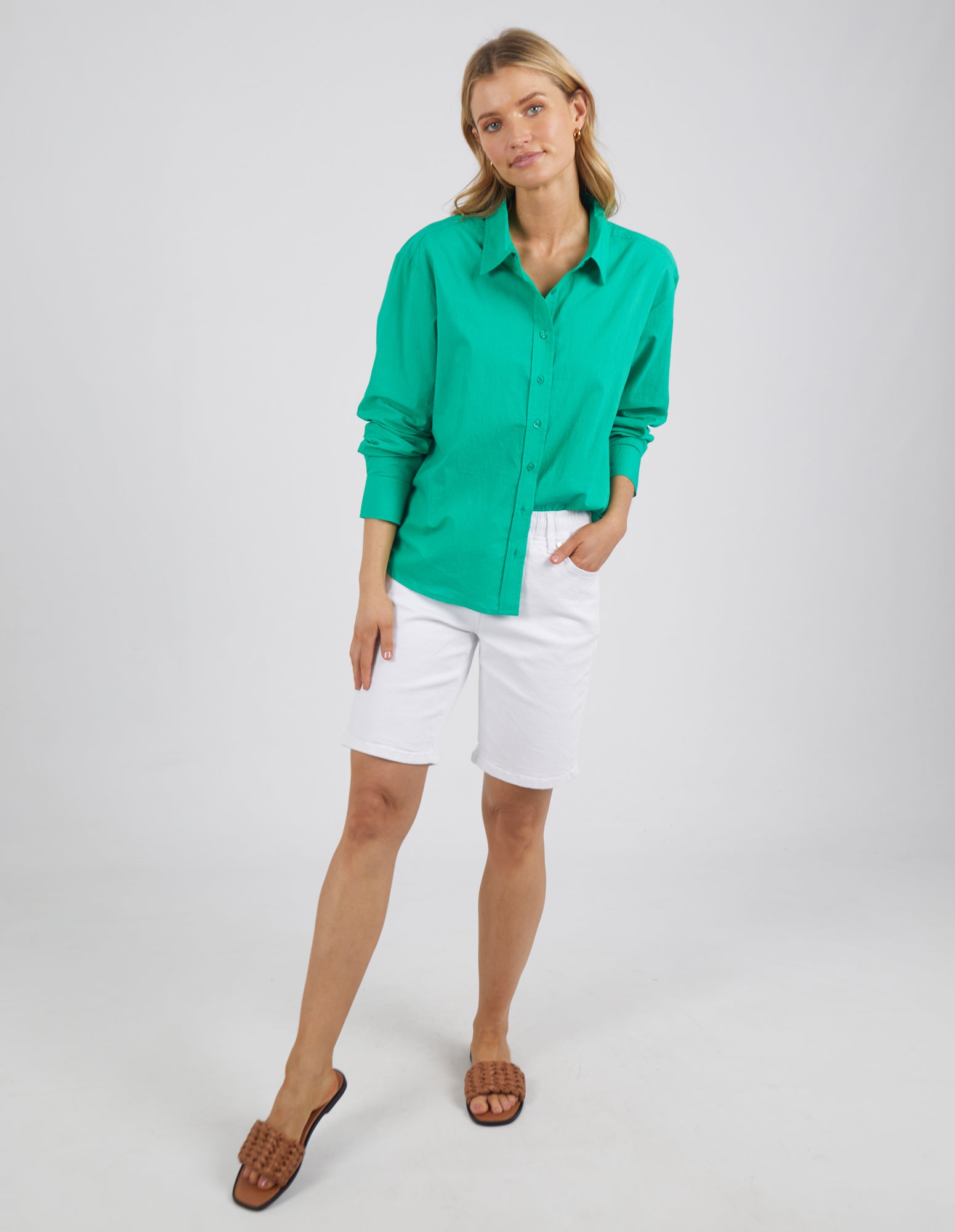 Foxwood Sunday Shirt - Emerald