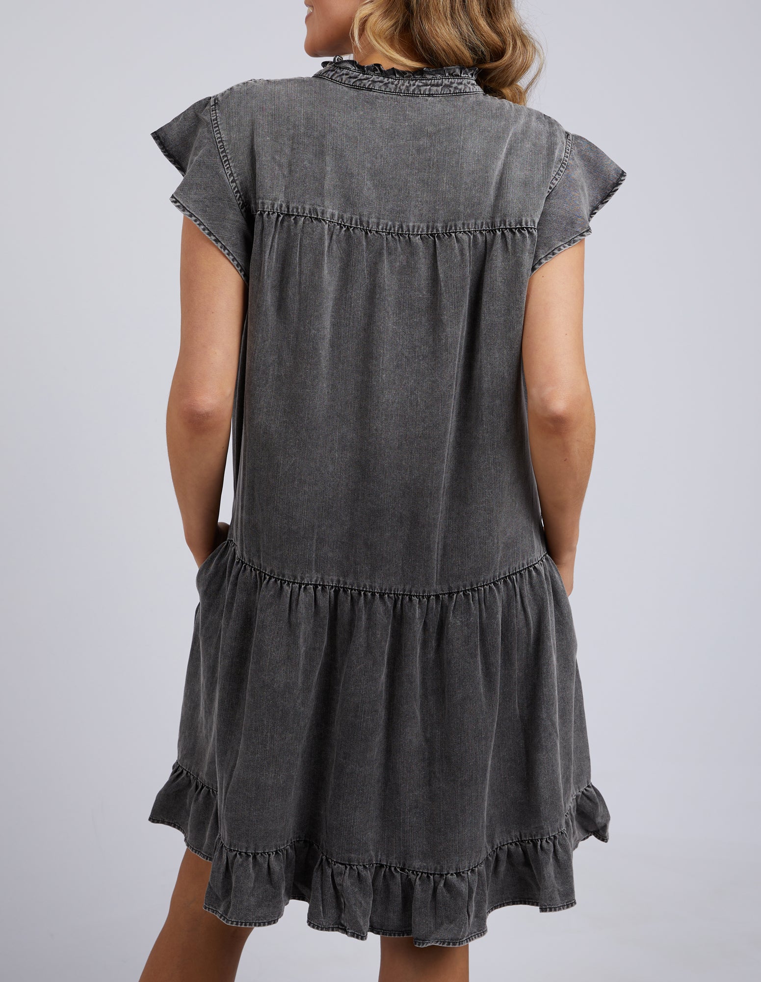 Foxwood Reese Dress - Washed Black