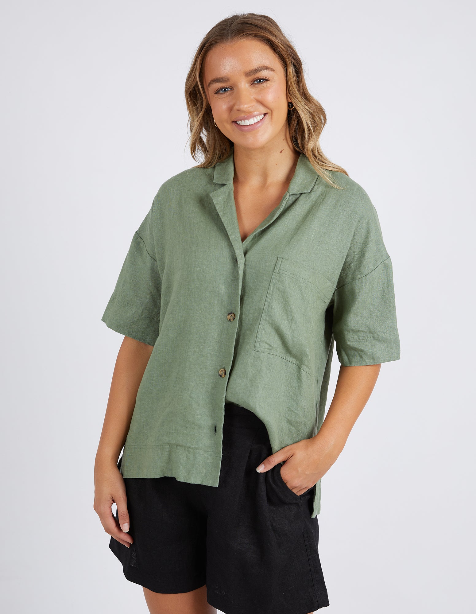 Foxwood Aubrey Shirt - Khaki