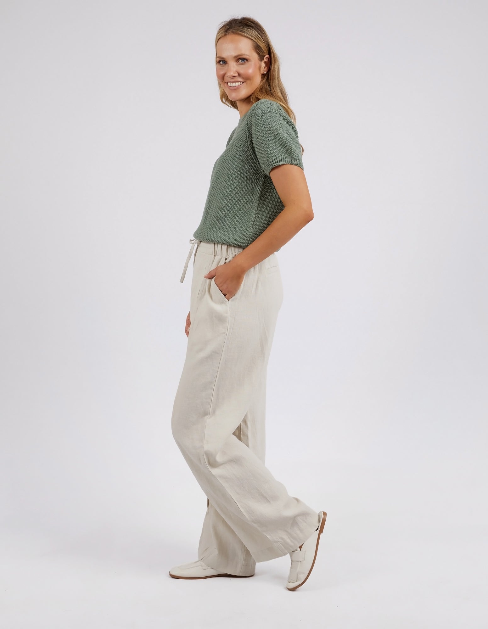 Foxwood Naples Pant - Bone