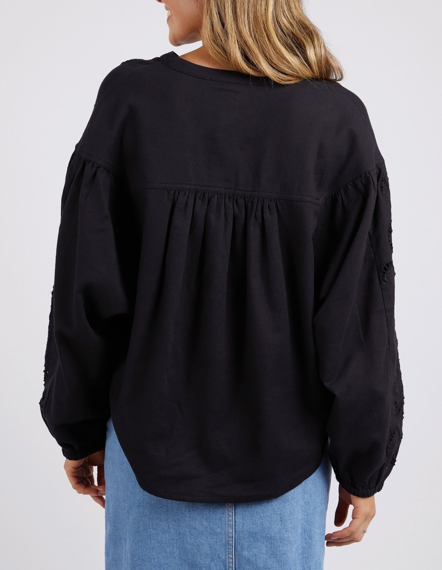 Foxwood Marlow Blouse - Black