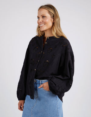 Foxwood Marlow Blouse - Black