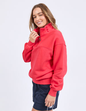 Foxwood College Zip Crew - Red