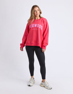 Foxwood Interval Crew - Raspberry Red