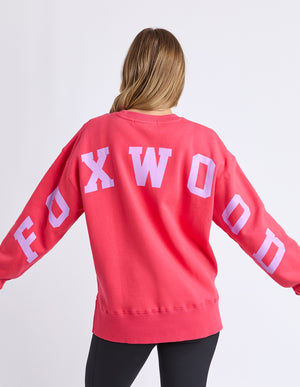 Foxwood Interval Crew - Raspberry Red