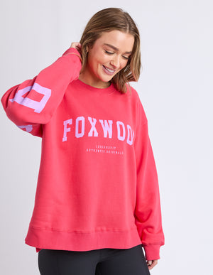 Foxwood Interval Crew - Raspberry Red