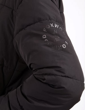 Foxwood Essential Puffer Jacket - Black