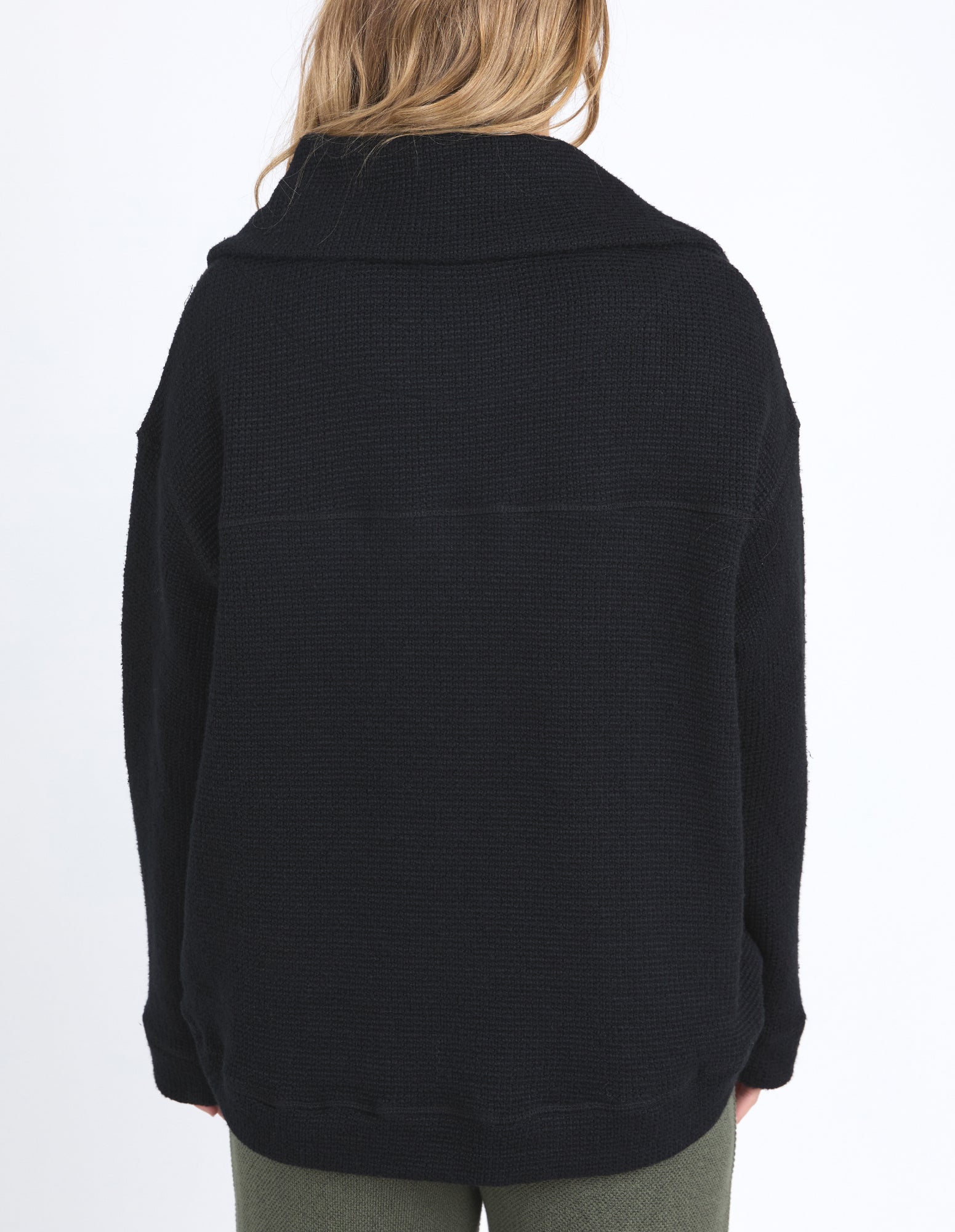 Foxwood Huntsville Zip Crew - Black