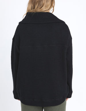 Foxwood Huntsville Zip Crew - Black