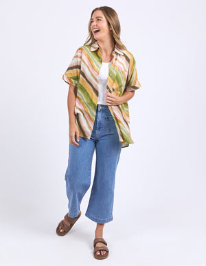 Foxwood Horizon Shirt - Horizon Print