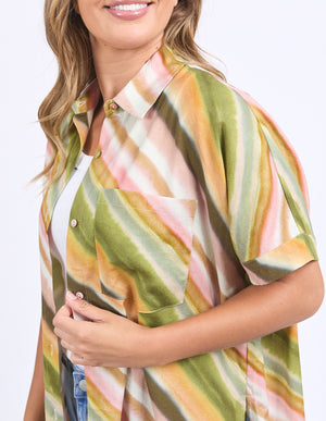 Foxwood Horizon Shirt - Horizon Print