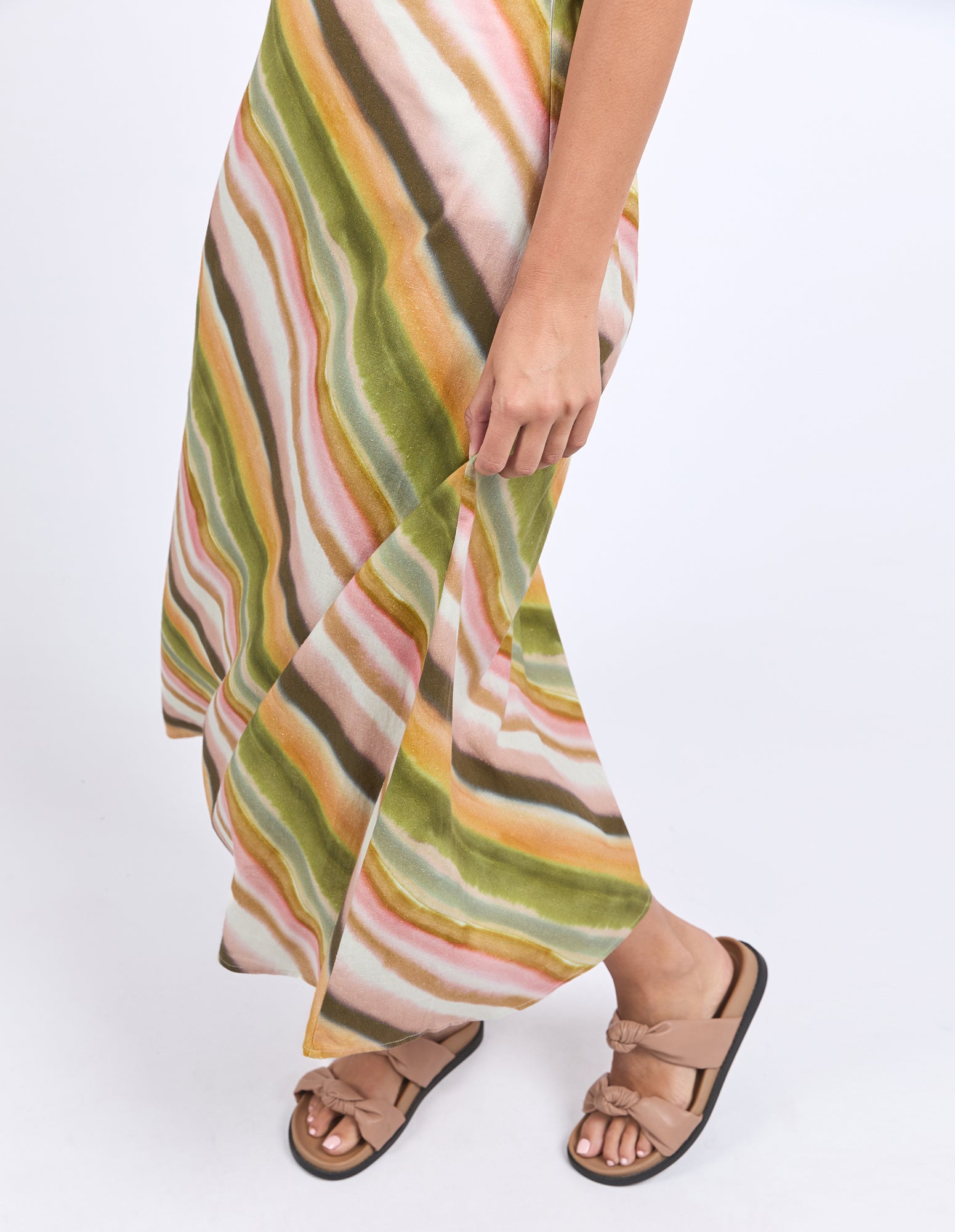 Foxwood Horizon Slip Skirt - Horizon Print