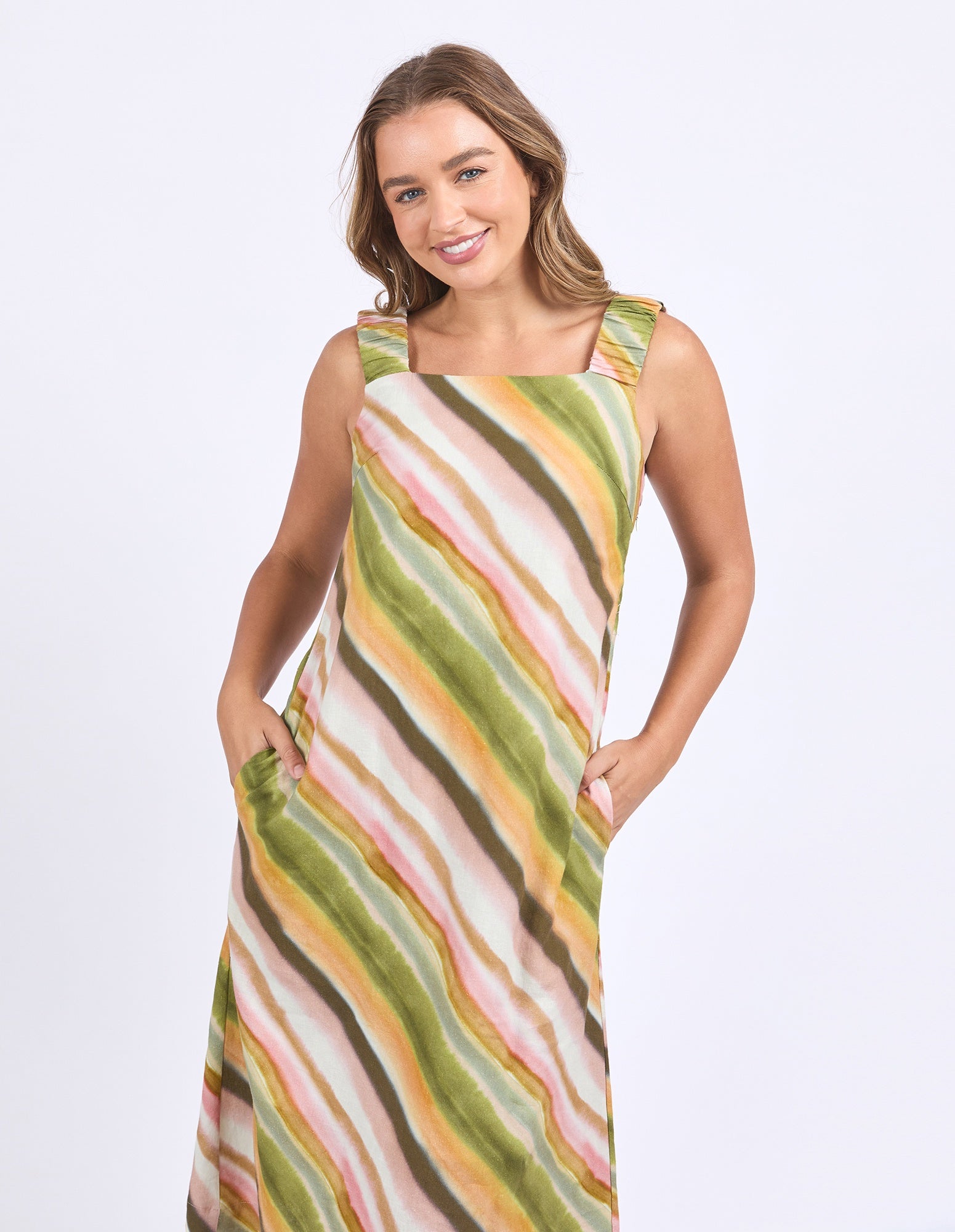 Foxwood Horizon Dress - Horizon Print