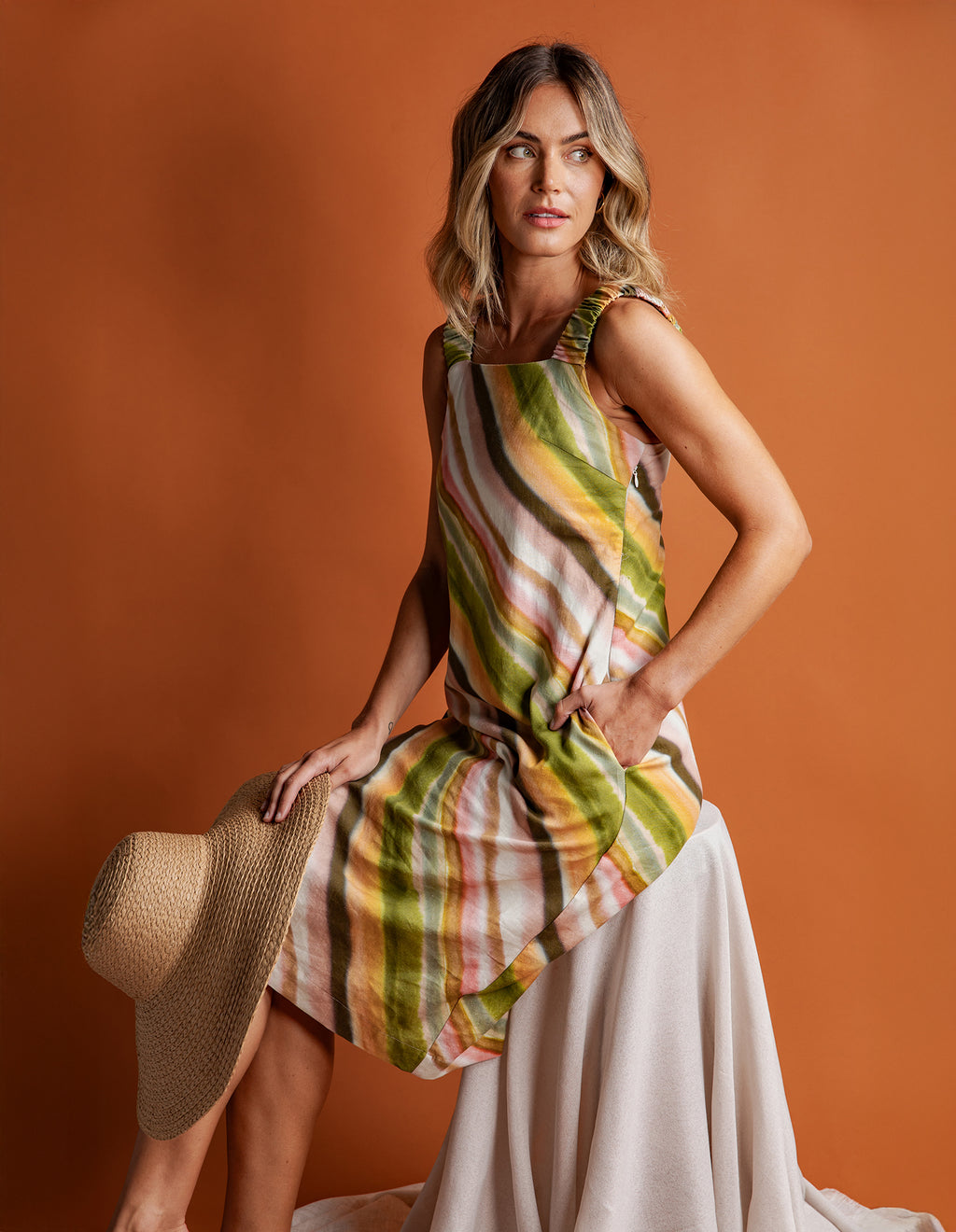 Foxwood Horizon Dress - Horizon Print