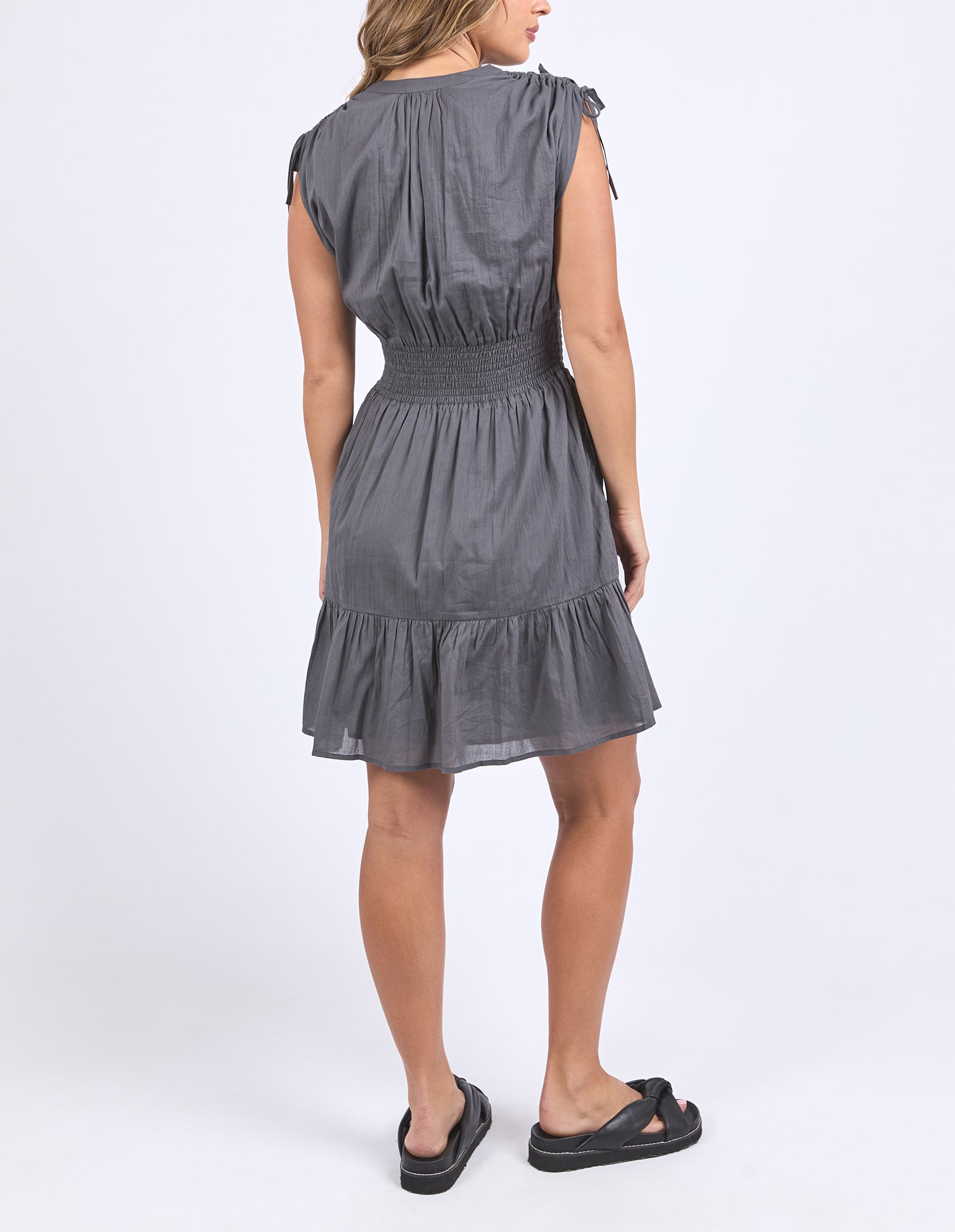 Foxwood Adelyn Dress - Charcoal