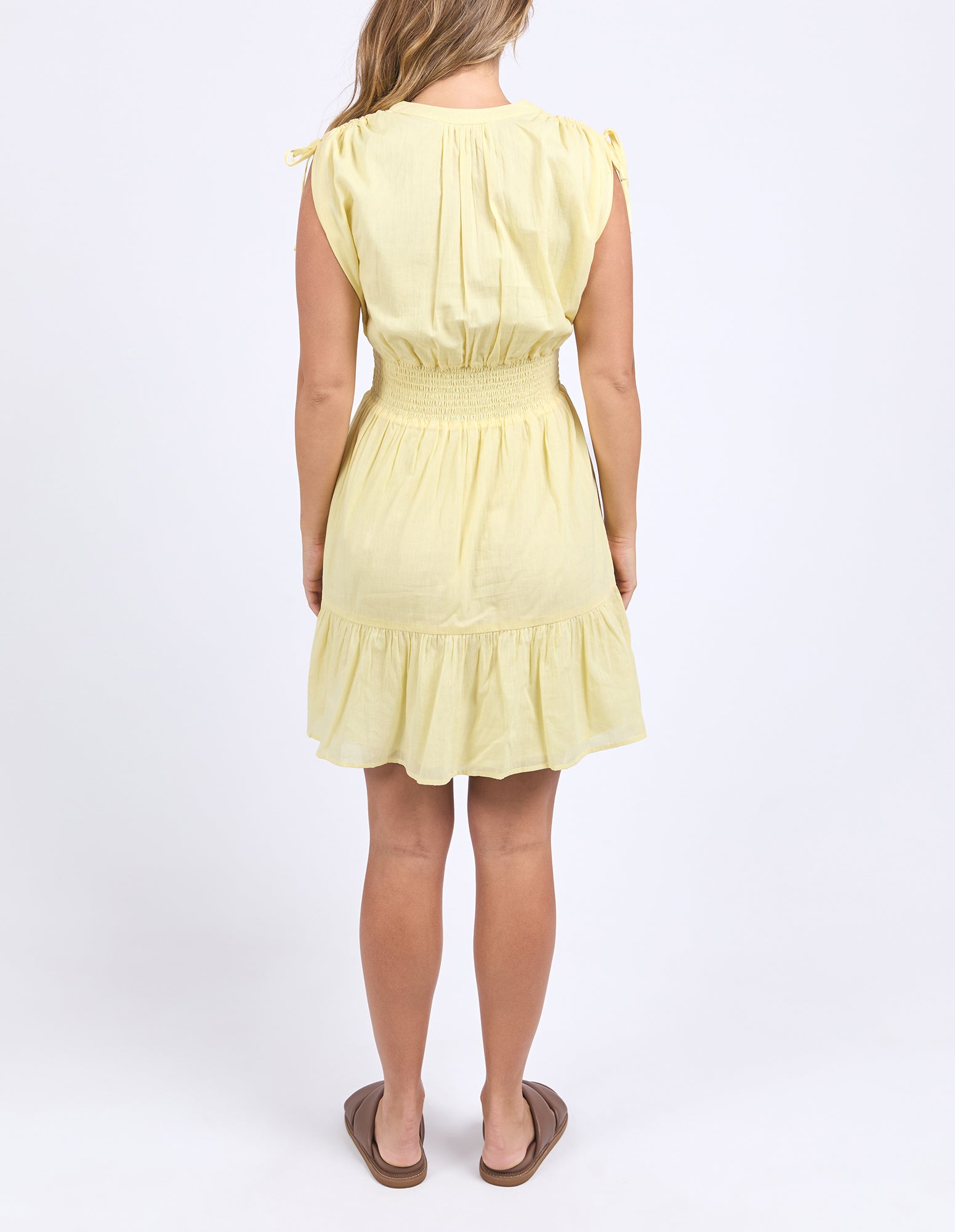 Foxwood Adelyn Dress - Lemon