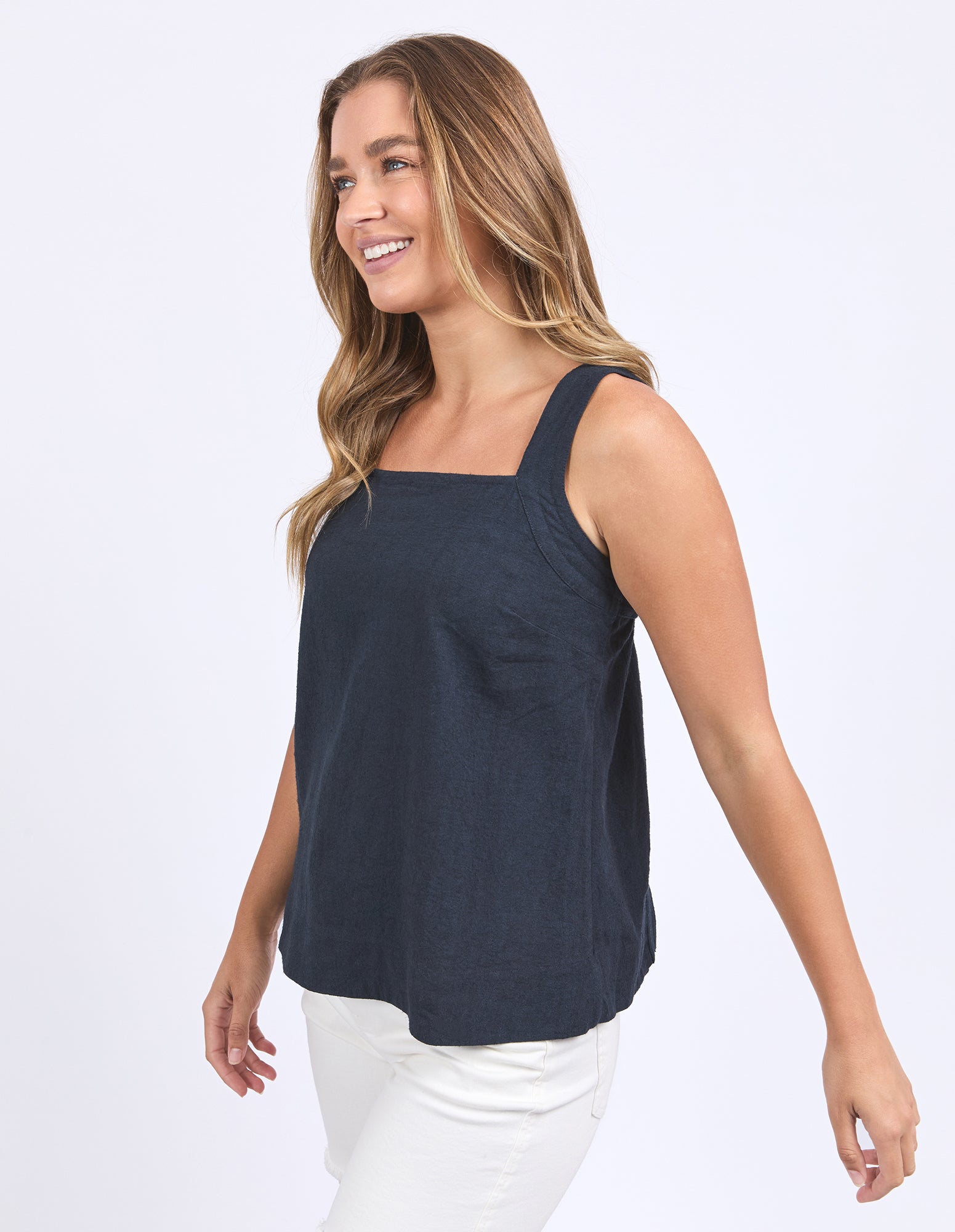 Foxwood Lourdes Top - Navy