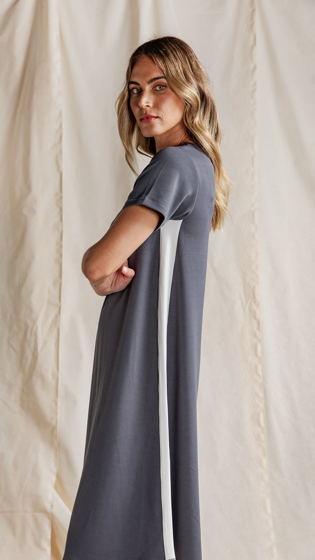 Foxwood Seattle Dress - Charcoal