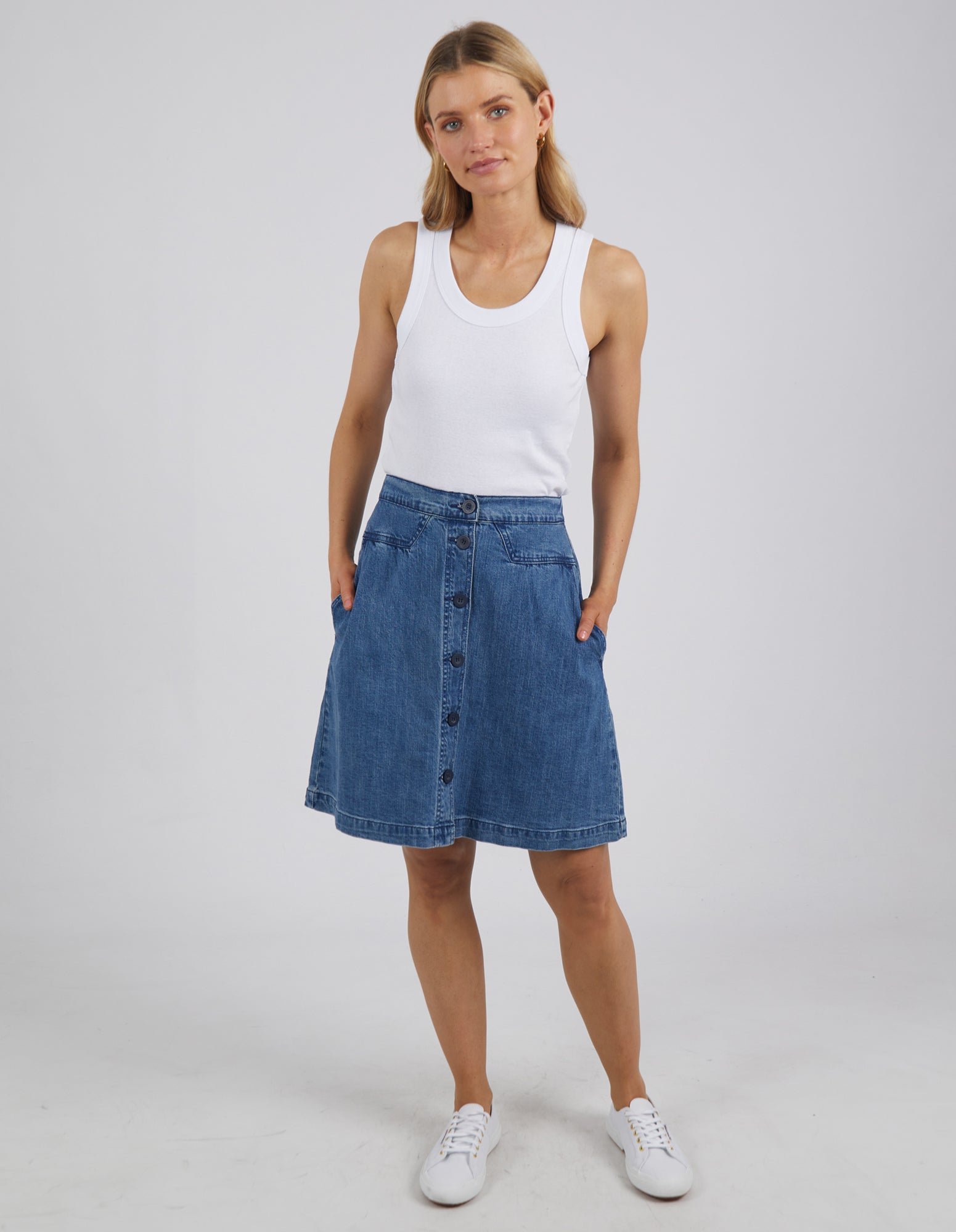 Foxwood Amanda Skirt - Light Blue