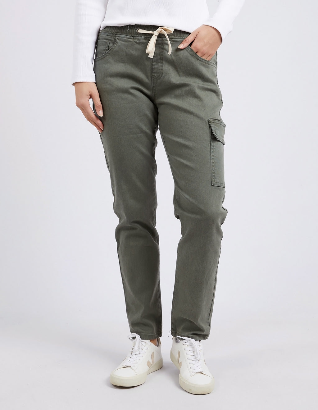 Foxwood Juliette Cargo Pant - Khaki