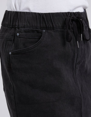 Foxwood Rio Skirt - Washed Black