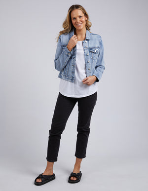 Foxwood Georgia Denim Jacket - Light Blue Denim