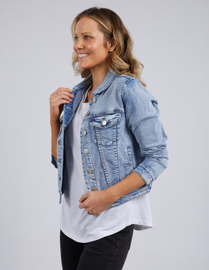 Foxwood Georgia Denim Jacket - Light Blue Denim