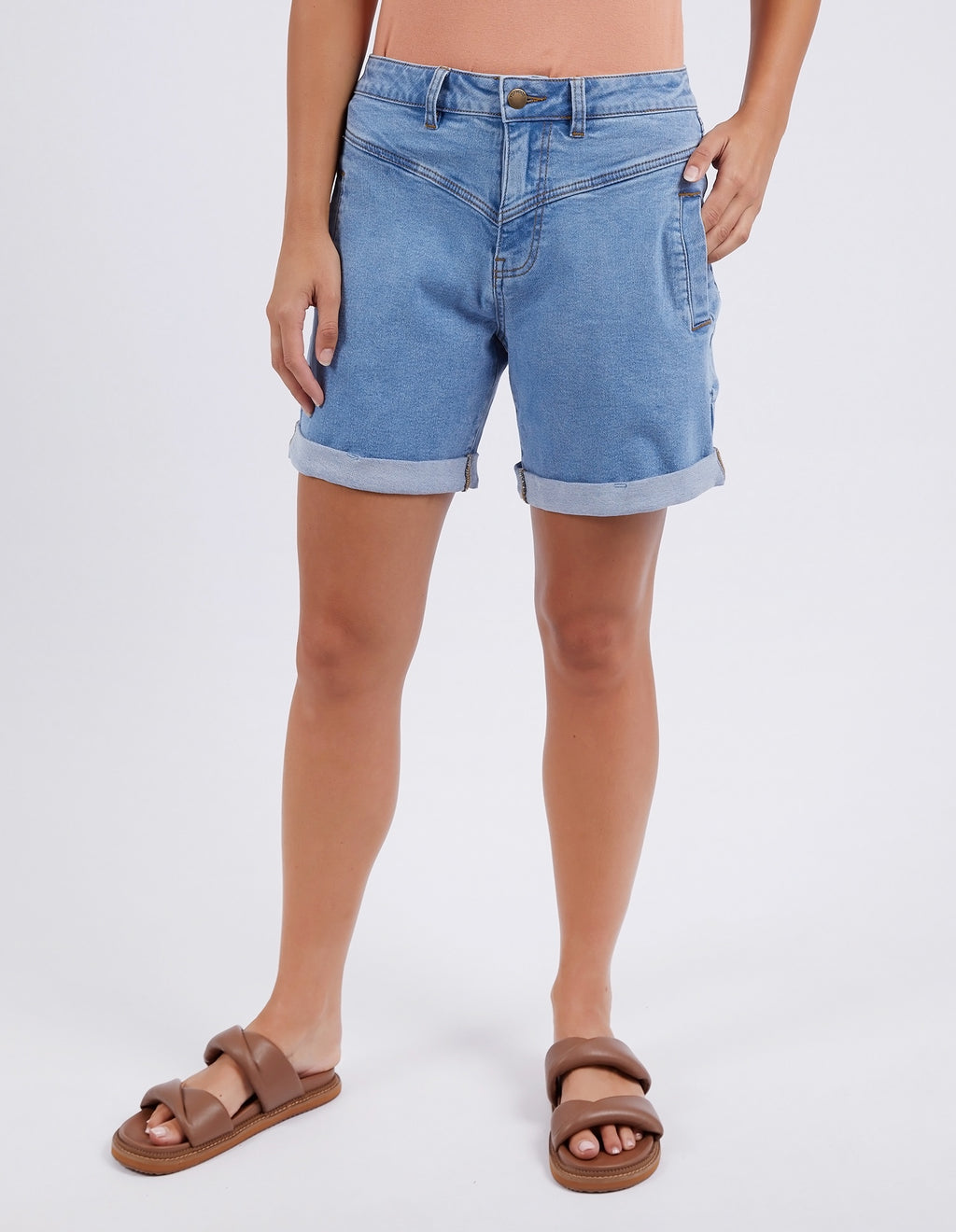 Foxwood Devi Denim Short - Light Blue