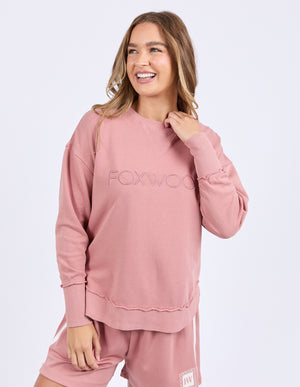 Foxwood Simplified Crew - Dusty Rose