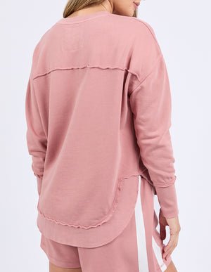 Foxwood Simplified Crew - Dusty Rose