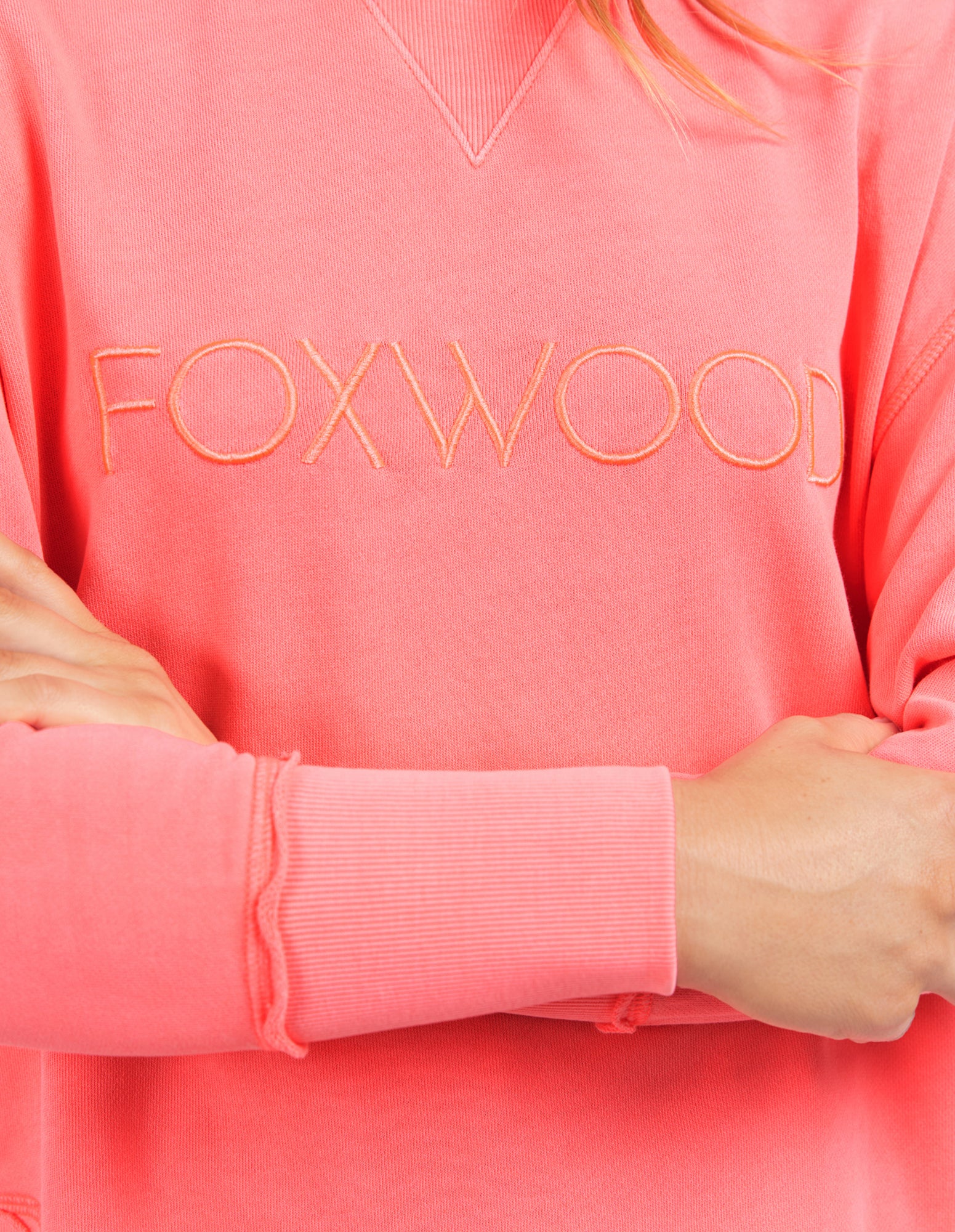 Foxwood Simplified Crew - Neon Pink