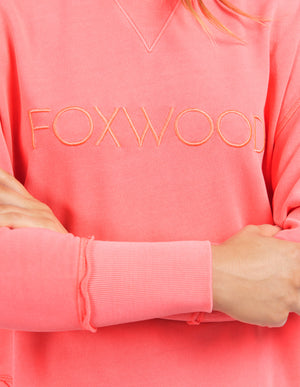 Foxwood Simplified Crew - Neon Pink