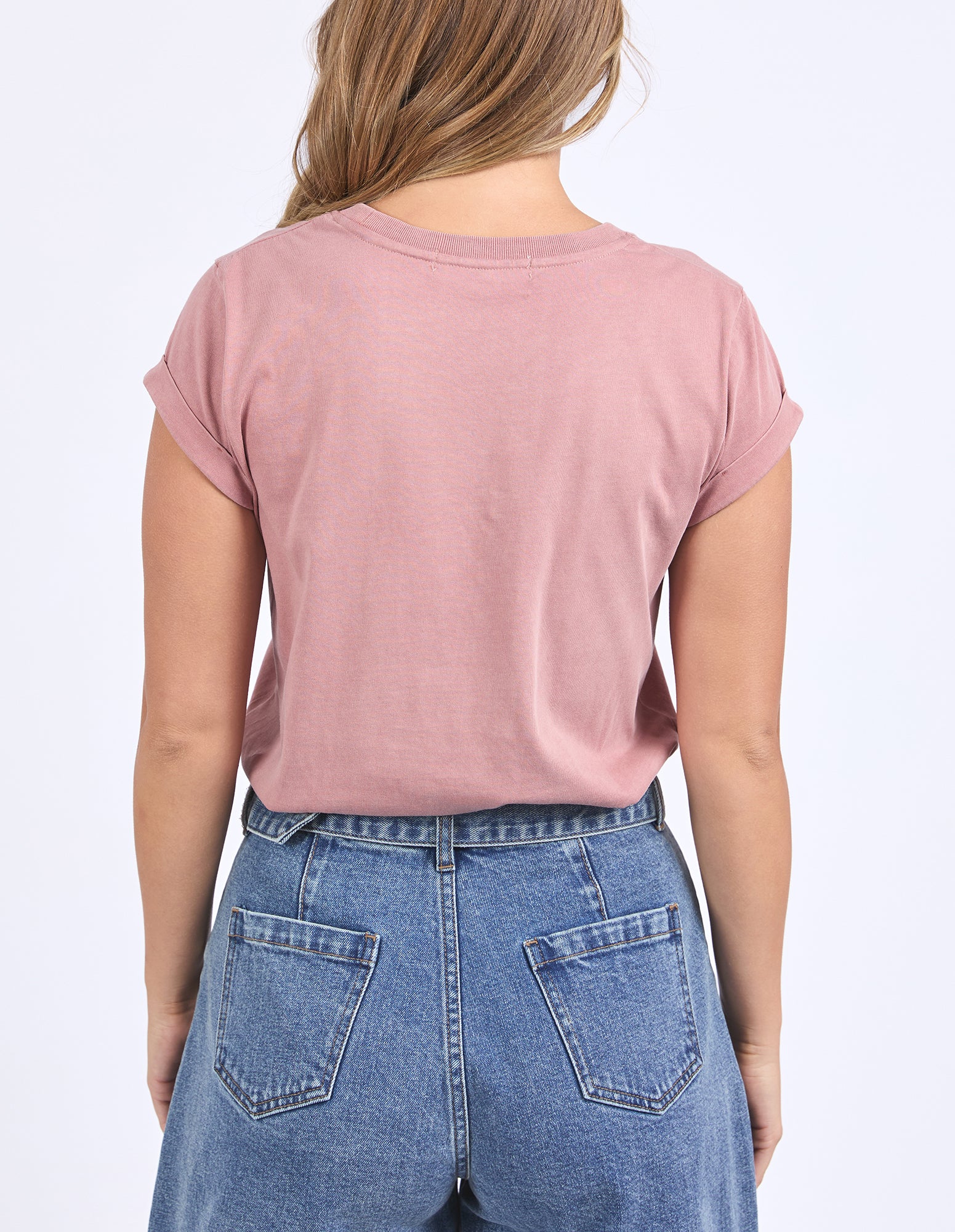 Foxwood Signature Tee - Dusty Rose