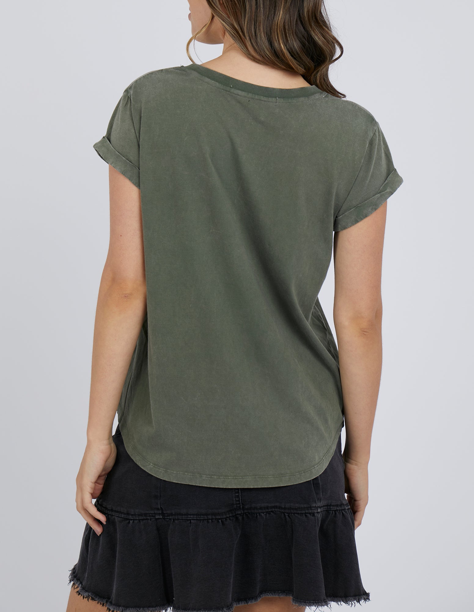 Foxwood Signature Tee - Khaki