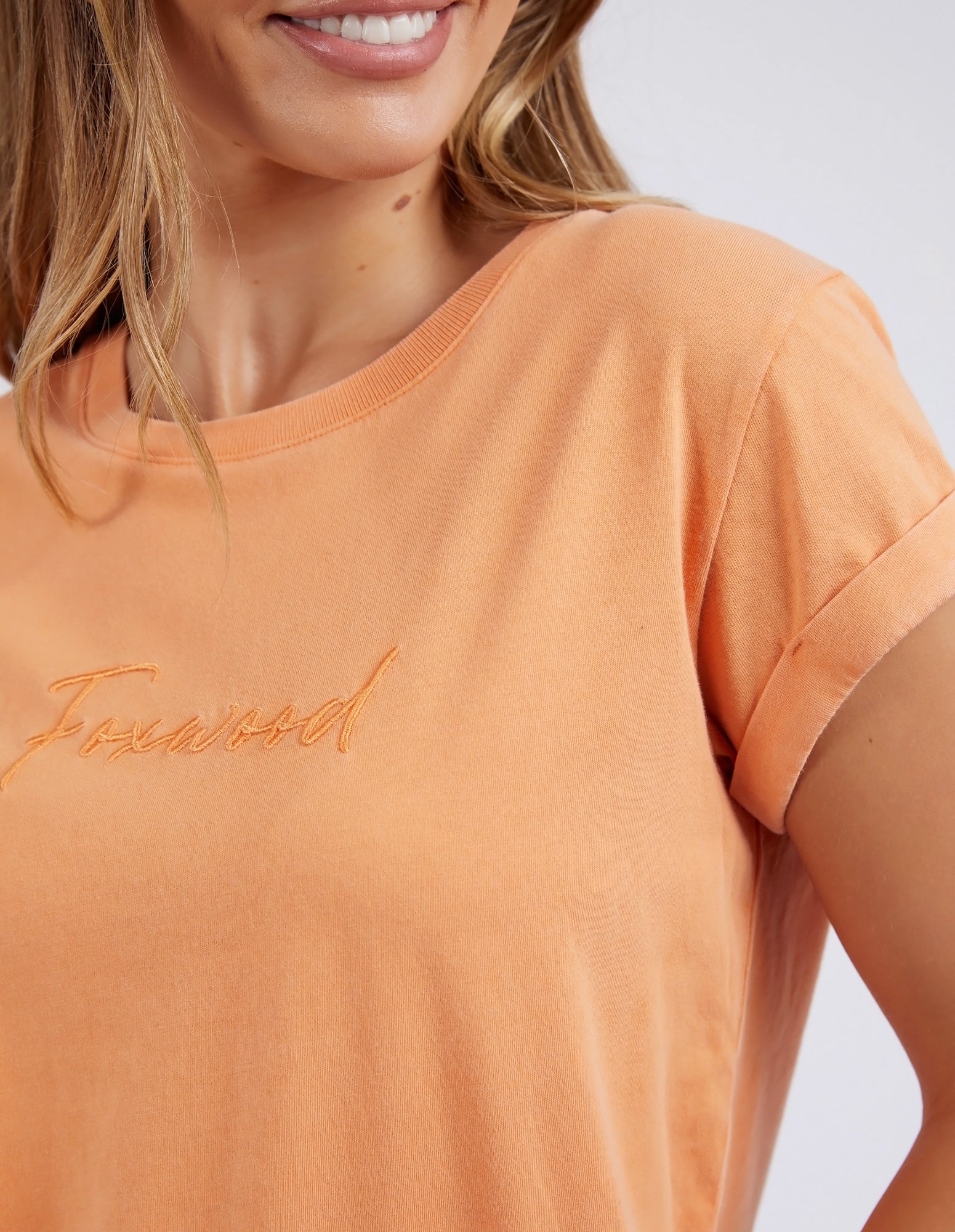 Foxwood Signature Tee - Tangerine