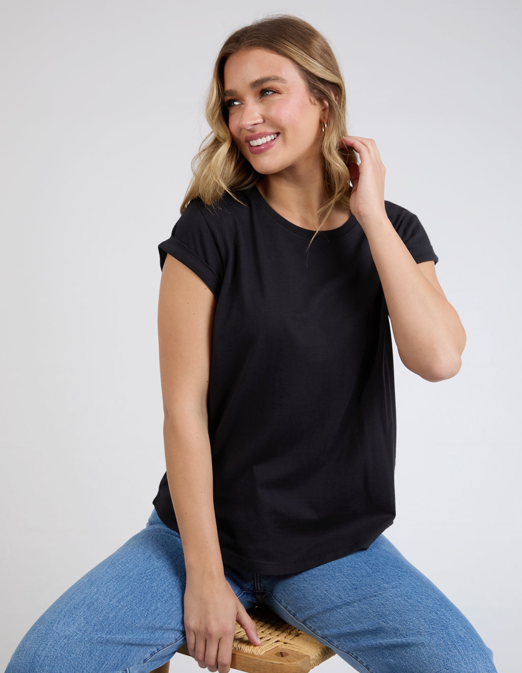 Foxwood Manly Tee - Black