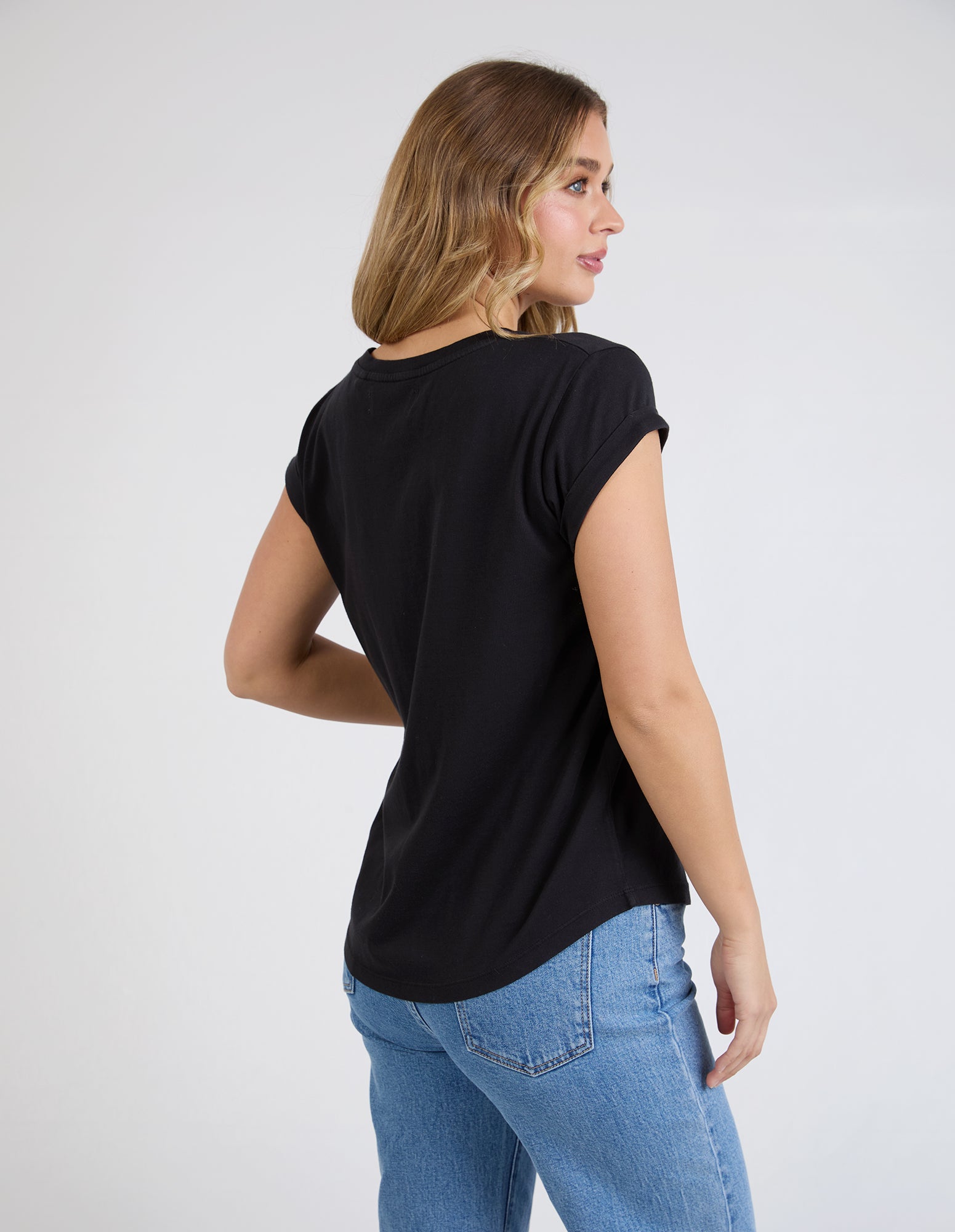Foxwood Manly Tee - Black