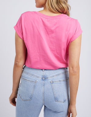 Foxwood Manly Tee - Pink Punch