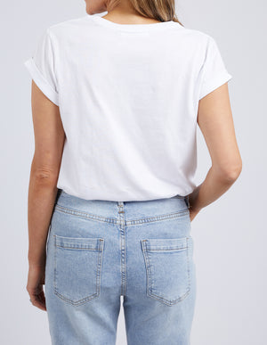 Foxwood Manly Tee - White