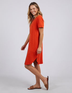 Foxwood Bay Dress - Spicy Orange