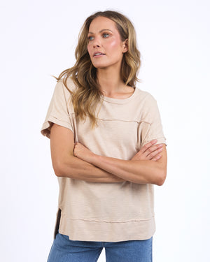 Foxwood Allison Tee - Oat