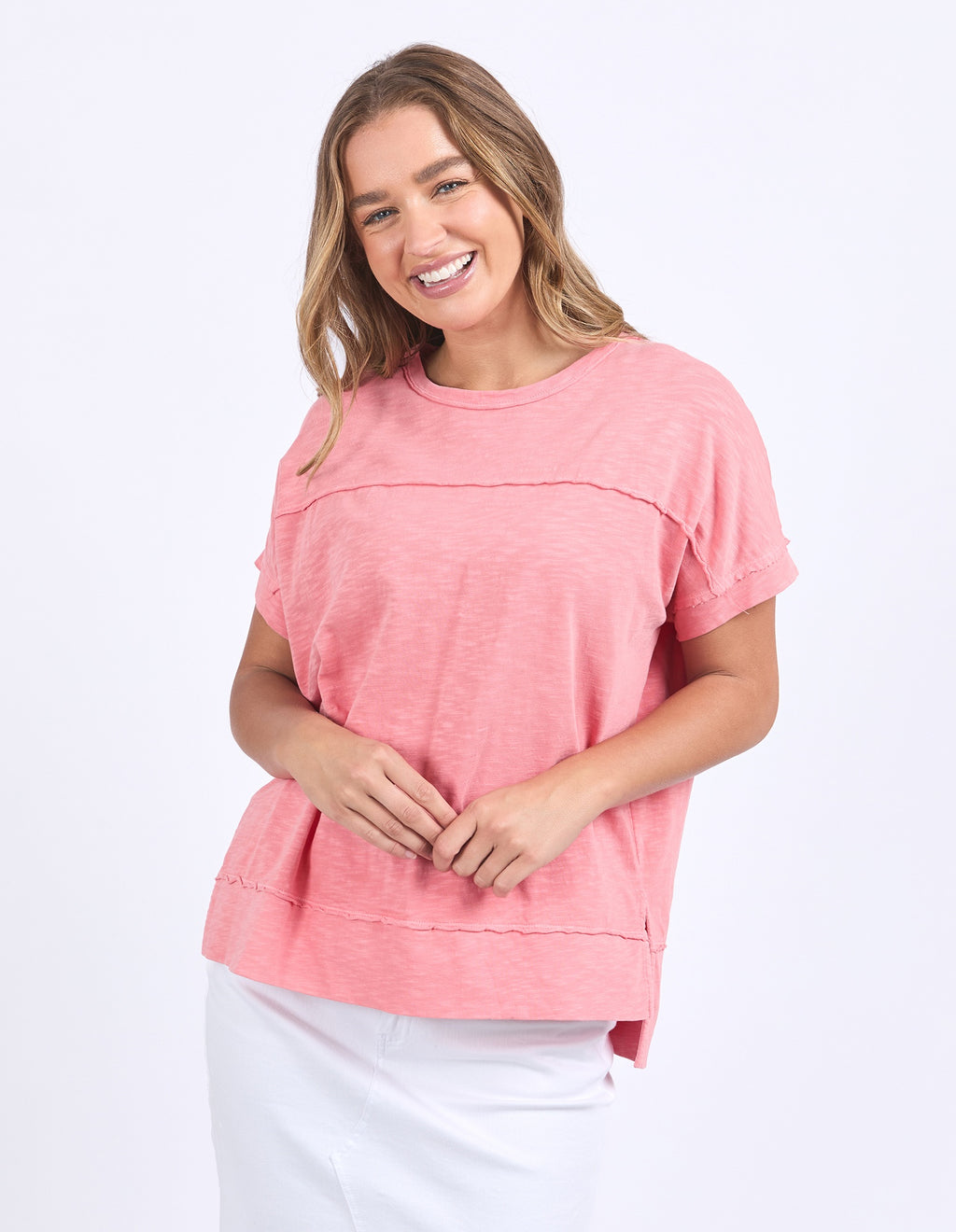 Foxwood Allison Tee - Rose Pink