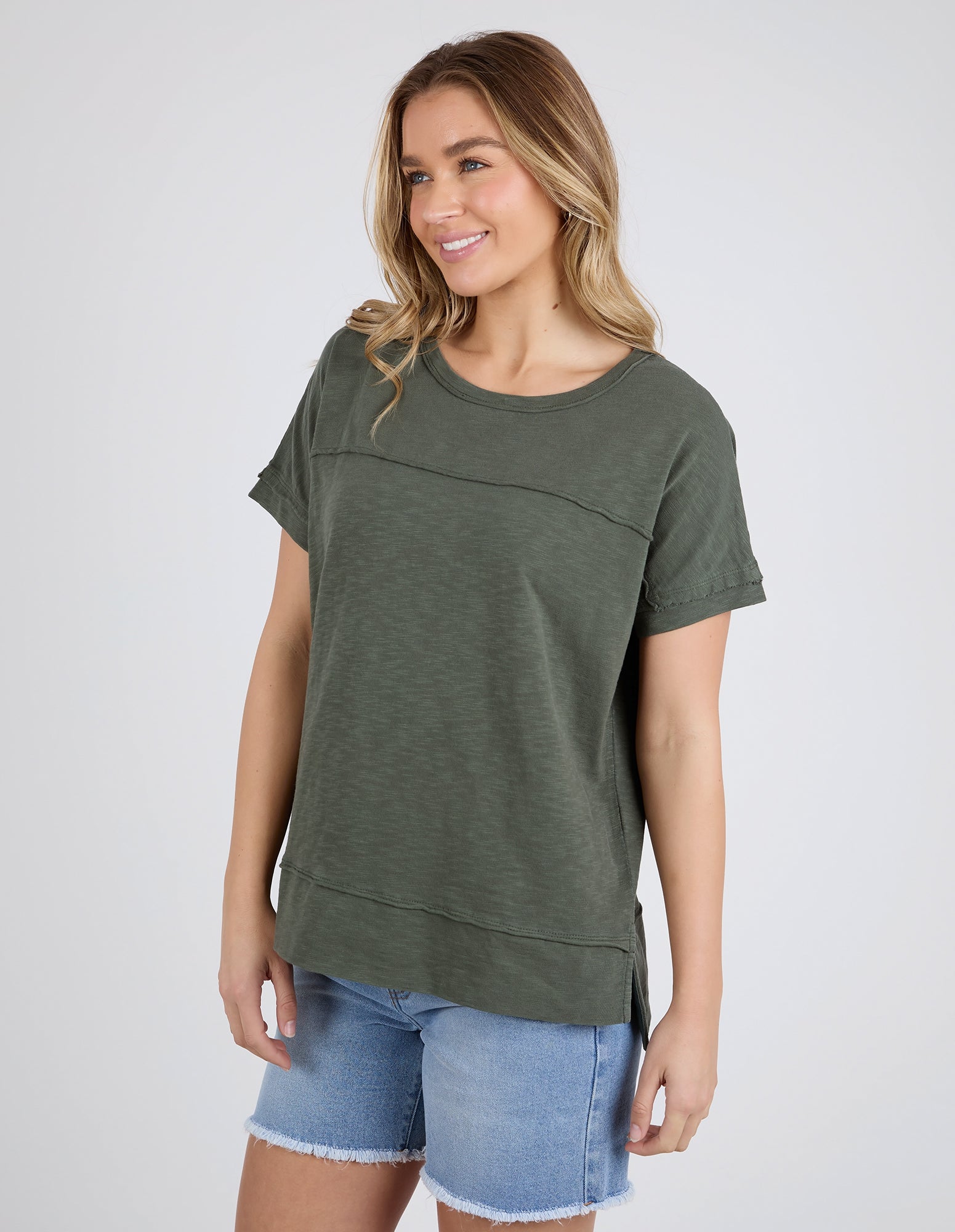 Foxwood Allison Tee - Khaki