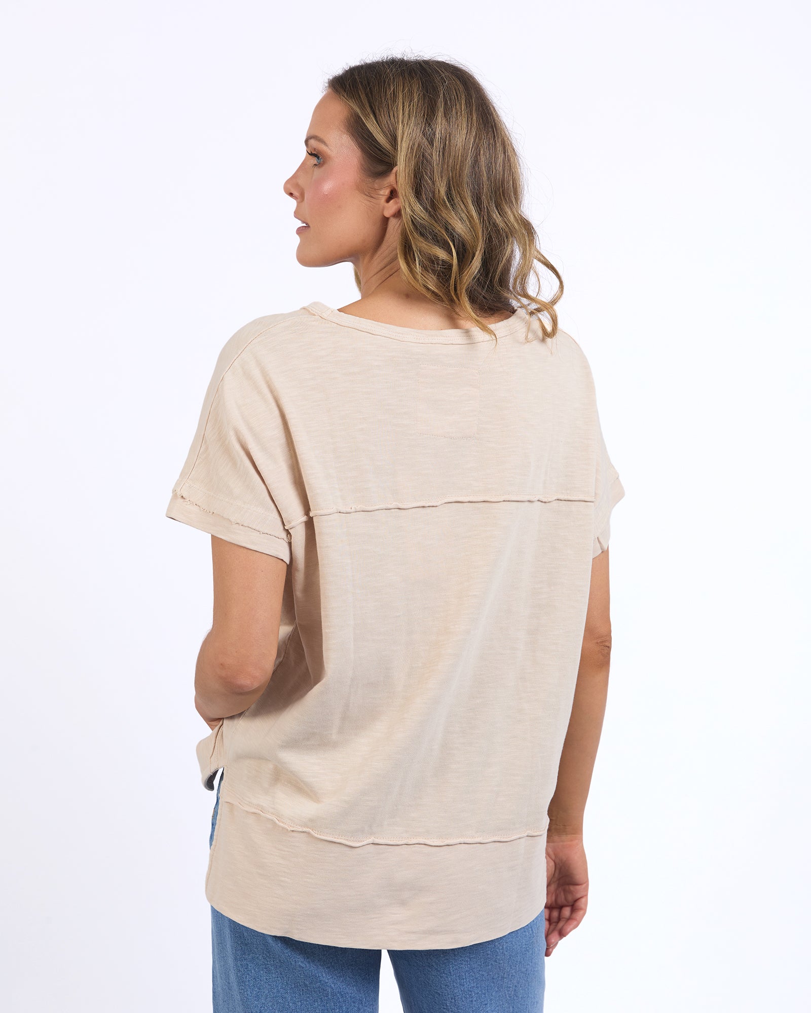 Foxwood Allison Tee - Oat