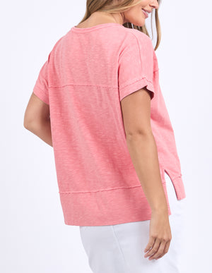 Foxwood Allison Tee - Rose Pink