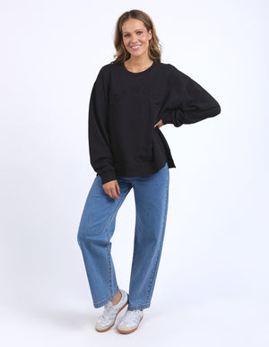 Foxwood Effortless Crew - Black