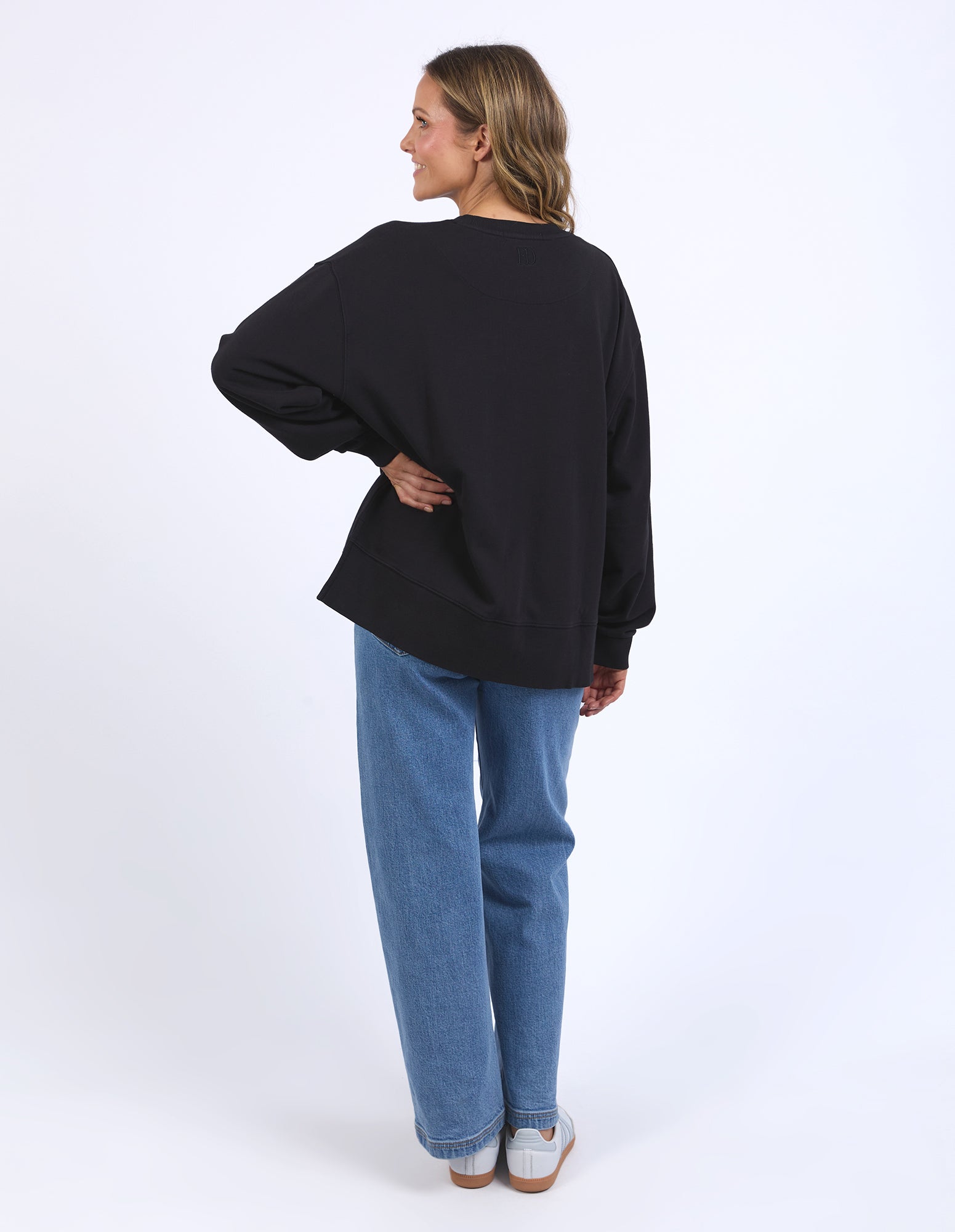 Foxwood Effortless Crew - Black